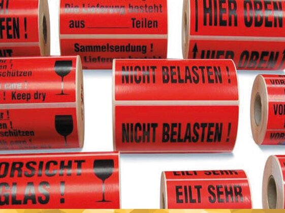 Kennzeichnung von Verpackung-