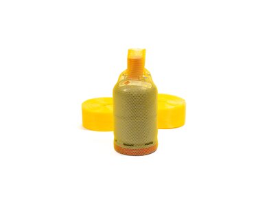 320101 gelb mit Gasflasche
