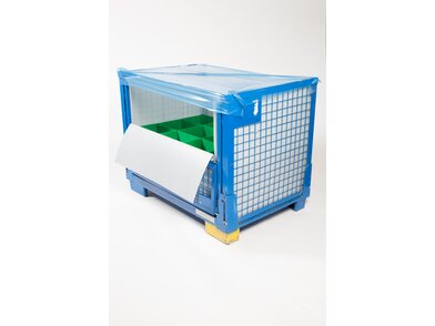 619102 Gitterbox mit Gefache und Easy Cover